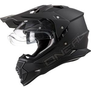 Oneal - Sierra Flat V.23 - Offroadhelm - Zwart - ABS - Veiligheidsnormen Dot en Ece 22.06