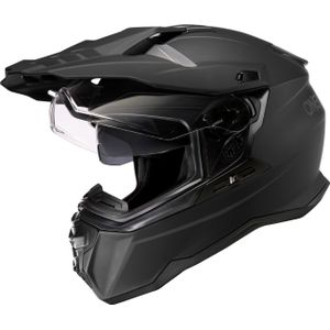 O´Neal - D-SRS Solid V.23 - Motorhelm - Zwart - ABS