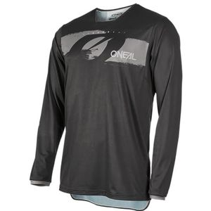 O'NEAL | Mountainbike-tricot | MTB Mountainbike DH Downhill FR Freeride | ademend materiaal, maximale bewegingsvrijheid | Element FR Jersey Hybrid V.24 | volwassenen | zwart, zwart, XXL
