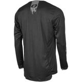 T-shirt - Lange Mouwen - Zwart - 100% Polyester