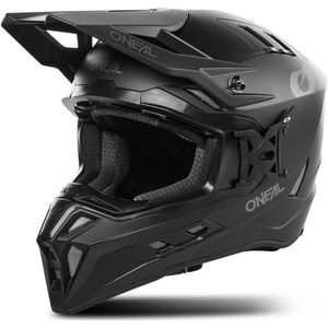 O'Neal - EX-SRS Solid - Crosshelm - Zwart - Hoogwaardig ABS - QUIN-Ready