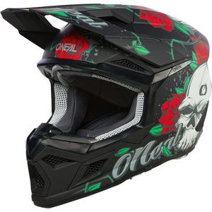 Oneal - 3srs Melancia - Offroadhelm - Multicolor - Hoogwaardig ABS, ECE 22.06, Airflaps™ compatibel