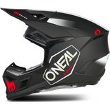 Crosshelm O'Neal 3SRS Hexx Zwart-Wit-Rood