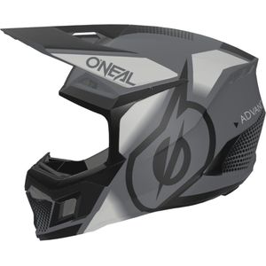 ONeal - 3SRS Vision - Motocross Helm - Zwart/Grijs - Polycarbonaat