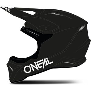 O'NEAL Motocross Helm 1SRS Solid, Schwarz, XS, 0634-1