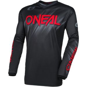 O Neal - Element Voltage - Long Sleeve Jersey - Zwart Rood - Ademend Materiaal