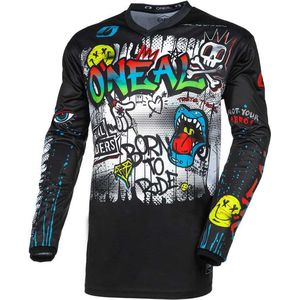 O'Neal - Element Rancid Sleeve - Jersey - Zwart/Wit - Motorcross - MTB