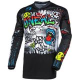 O'Neal - Element Rancid Sleeve - Jersey - Zwart/Wit - Motorcross - MTB