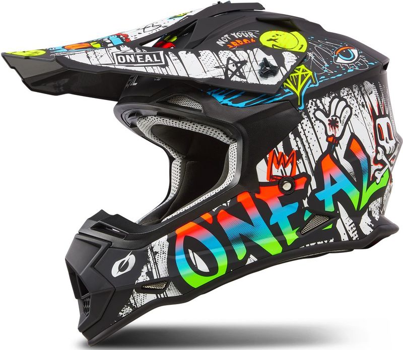 O'Neal - 2SRS Rancid - Crosshelm - Veilig - Duurzame ABS Buitenlaag