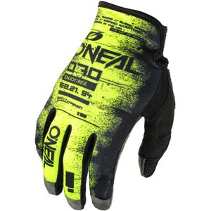 O'NEAL Unisex Handschuhe Mayhem Scarz, Schwarz Neon Gelb, M, M030-0