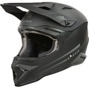 Oneal 1SRS Solid Offroadhelm - Zwart - ABS Materiaal