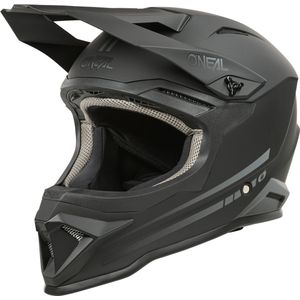 Motorhelm - Hoogwaardig ABS - Zwart - Ventilatieopeningen