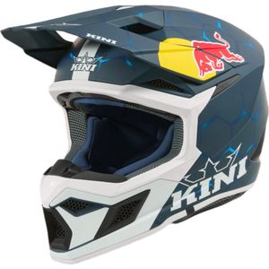 KINI - Red Bull MX3 1.0 - Offroadhelm - Zwart - Kunststof