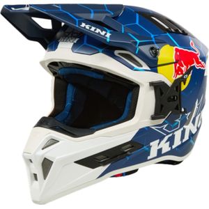 Kini - Red Bull EXC 1.0 - Motorcross Helm - Rood