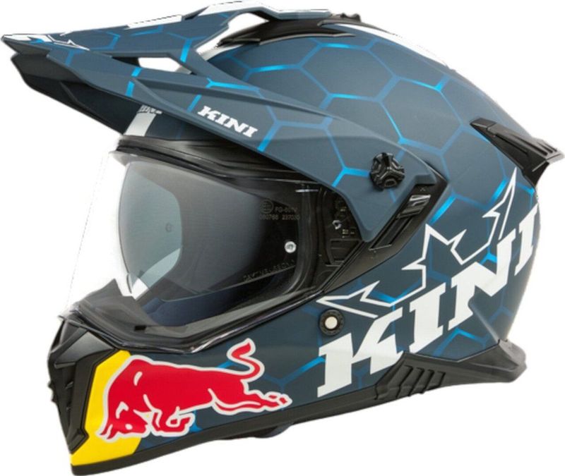 Kini - Red Bull ADV X 2.0 - Integraalhelm - Zwart - Lichtgewicht