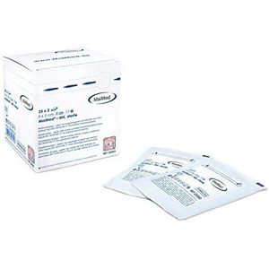 MaiMed non-woven steriele gaascompressen 5cm x 5cm per 2 stuks steriel verpakt 25x2 stuks 8 laags