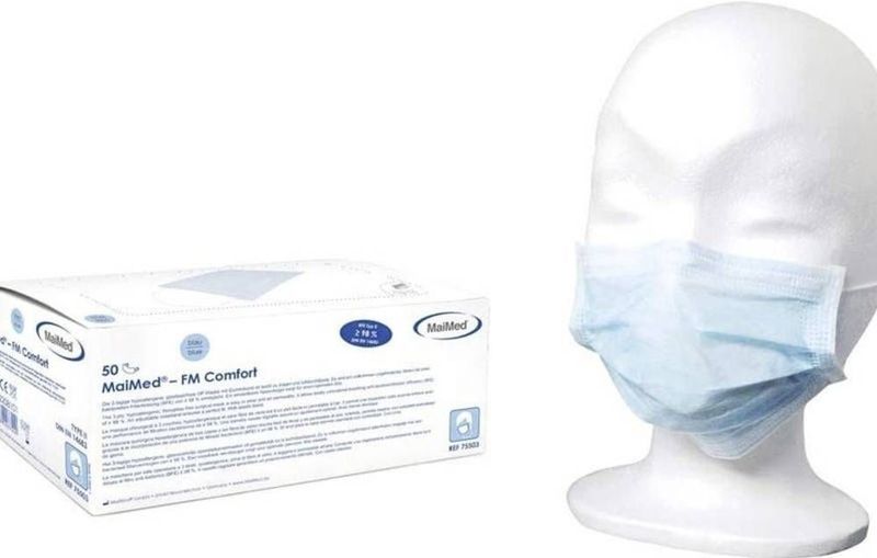 Chirurgisch Mondmasker - Type II - CE-Gemarkeerd - Medisch - Wit