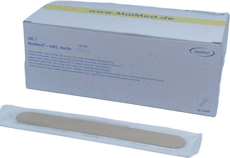 Houten Tongspatels - 100 Stuks - Hygiënisch - Splintervrij