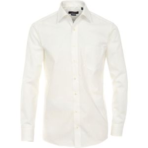 CASA MODA - Comfort Fit Overhemd - Beige - Strijkvrij
