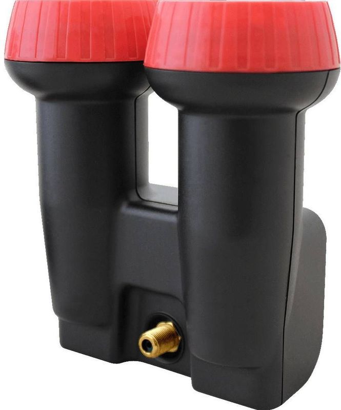 MegaSat Diavolo Single LNB monoblock Aantal gebruikers: 1 Feed-opname: 40 mm vergulden aansluiting, Weerbestendig Zwart