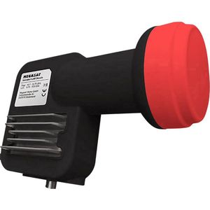 MegaSat II Diavolo Unicable-LNB Feed-opname: 40 mm Weerbestendig Zwart, Rood