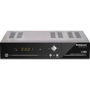 MegaSat HD 935 Twin V2 HD-satellietreceiver Opnamefunctie, Ethernetaansluiting, Twin tuner Aantal tuners: 2