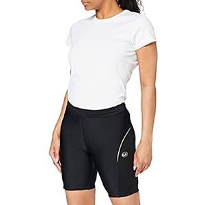 Ultrasport Cycling Pants - zachte bekleding om op te tillen - zachte bekleding om op te tillen - dames, zwart.