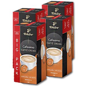 Tchibo - Cafissimo Caffè Crema vollmundig - 4x 30 Capsules