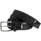 MONTI Ledergürtel »HAMBURG«, 3,5 cm breit, Elastischer Flechtgürtel, Casual-Business-Sportiv