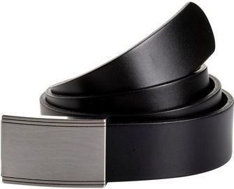 MONTI Ledergürtel "POTSDAM", 3,5 cm breit, Klassisch-Business, Koppelschließe