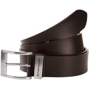 TOM TAILOR Ledergürtel "TTTOM", 4 cm breiter Herrengürtel, Casual und Jeans Look