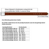 TOM TAILOR Ledergürtel "TTAMY", (1 St.), 4 cm breiter Damengürtel, modisch vielseitig