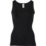 Engel Natur - Dames Hemd - Zwart - Zijde en Merino Wol