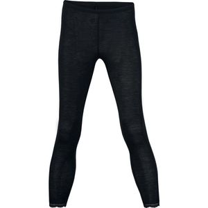 Engel - Women's Leggings - Zwart - 70% Wol, 30% Zijde