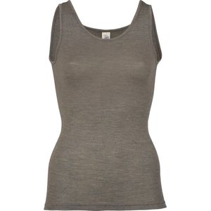 Engel - Women's Trägerhemd - Bruin - Merinoondergoed - 70% Wol, 30% Zijde