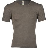 Engel Natur - T-shirt - Korte Mouw - Zwart - Zijde/Merino Wol