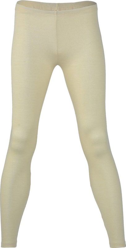 Engel Natur - Dames Legging - Gebroken Wit - 30% Zijde, 70% Bio Merinowol, GOTS Gecertificeerd