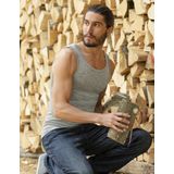 Engel Natur - Heren Hemd - Grijs - Zijde en Merino Wol - GOTS Gecertificeerd