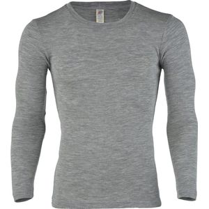 Engel - Shirt L/S - Merinoondergoed - Grijs - 70% Wol 30% Zijde