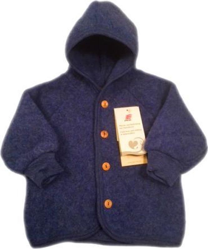 Baby Jas Met Capuchon Blue melange