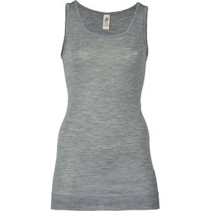 Engel - Ärmellos - Long-Shirt - Grijs - 70% Wol, 30% Zijde