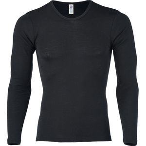 Engel - Shirt L/S - Merino-ondergoed - Zwart