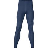 Heren Legging Zijde - Merino Wol Engel Natur - GOTS navy blauw