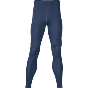Heren Legging Zijde - Merino Wol Engel Natur - GOTS navy blauw