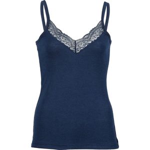 Engel - Women's Top - Ondergoed - Blauw - 70% Wol, 30% Zijde