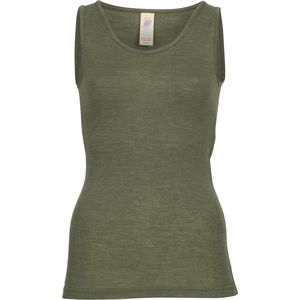 Engel - Trägerhemd - Merino Ondergoed - Olijfgroen - 70% Wol, 30% Zijde