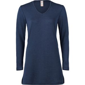 Engel - Longshirt - Blauw - 70% Wol 30% Zijde