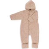 Engel - Baby Overall - Beige - 100% Wol - Capuchon