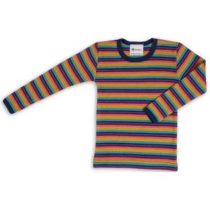 Engel Blouse - Wol/Zijde - Multicolour - Engel - 2 jaar (92) - Shirts