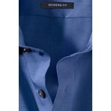 OLYMP - Luxor - Overhemd - Rook Blauw - 100% Katoen - Modern Fit